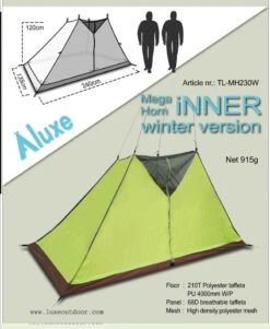 Luxe Outdoor Megahorn Inner Winter -Camping En Plein Air luxe outdoor megahorn inner winter 2