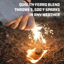 UCO Survival Fire Striker Ferro Rod -Camping En Plein Air pierre a feu uco survival fire striker ferro rod 03