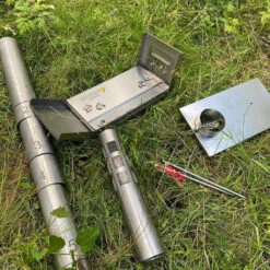 Winnerwell Fastfold Plus Titanium Nested Pipe M-sized Camping Stove -Camping En Plein Air poele winnerwell fastfold plus titanium nested pipe camping stove 07