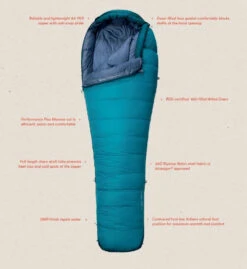 Mountain Hardwear Bishop Pass 30F/-1C Women's -Camping En Plein Air sac de couchage mountain hardwear bishop pass 5
