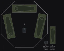 Savotta FDF 10 Tent -Camping En Plein Air tente savotta fdf 10 tent 14
