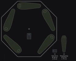 Savotta FDF 10 Tent -Camping En Plein Air tente savotta fdf 10 tent 15