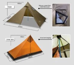 Luxe Outdoor Mini Peak XL -Camping En Plein Air tipi luxe outdoor mini peak xl 03